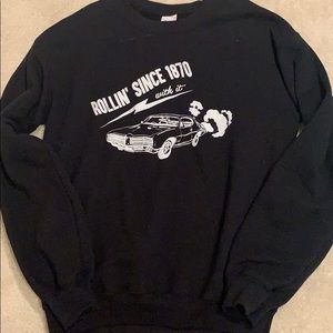 black crewnecks